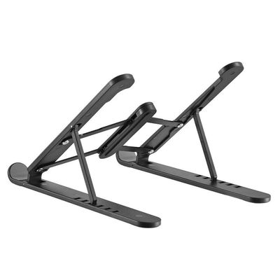 Suporte Para Notebook Até 15" Dobrável Com 6 Regulagens Pret
