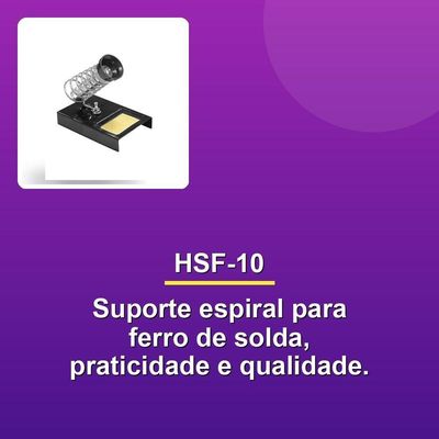 Suporte Espiral Hikari Ferro Solda Hsf-10