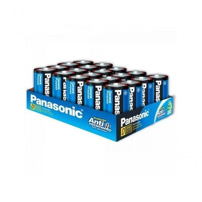 Pilha Zinco D 1.5v Panasonic Bli -20