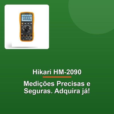 Multímetro Digital Hikari Hm-2090 Pct -1