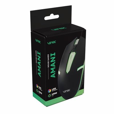 Mouse Gamer Vinik Amani 1500dpi Rgb Mgamrgb