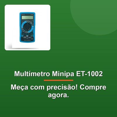 Multímetro Digital Minipa Et-1002
