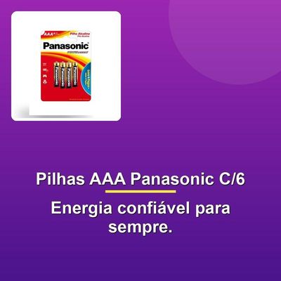 Pilha Alcalina Aaa C-6