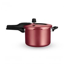 Panela De Pressao Superior Fech. Externo 4,5l Mta Cereja 6601