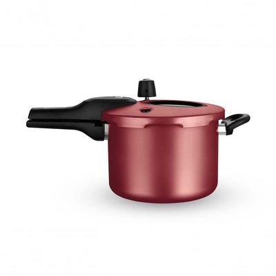 Panela De Pressao Superior Fech. Externo 4,5l Mta Cereja 6601