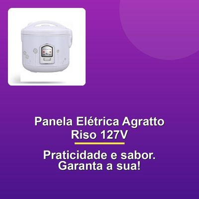 Panela Elétrica Agratto Riso 110V