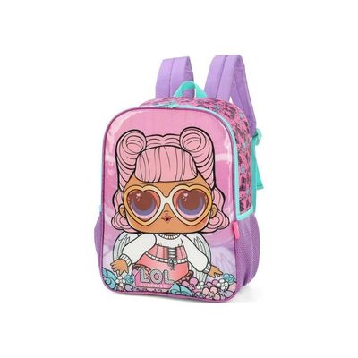 Mochila De Costas Luxcel Lol Surprise Rosa 41x30x14cm