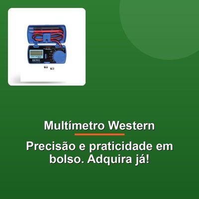 Multímetro Digital Western De Bolso