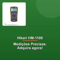 Multímetro Digital Hikari Hm-1100 Cat Iii