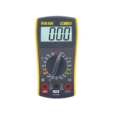 Multímetro Digital Hikari Hm-1100 Cat Iii