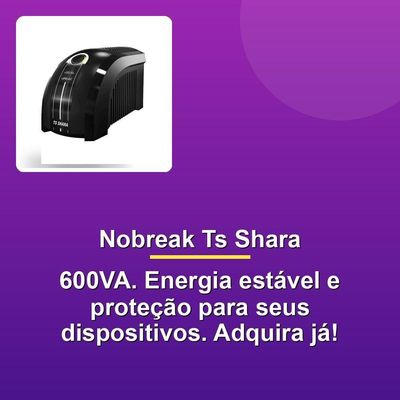 Nobreak Ts Shara Ups Mini 600va 115v