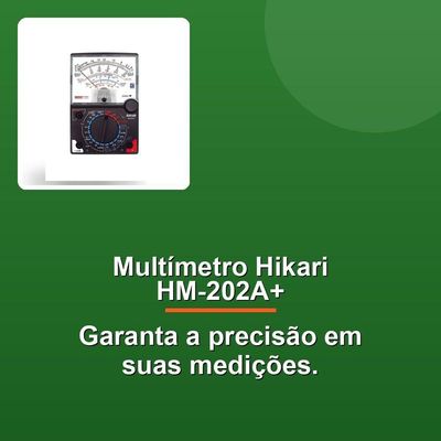 Multímetro Analógico Hikari Hm-202a+