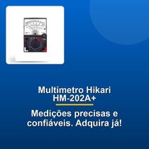 Multímetro Analógico Hikari Hm-202a+