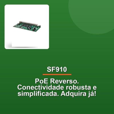 Intelbras Switch 8p Sf910 Poe Reverso