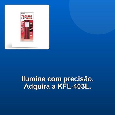 Lanterna Toshiba 2way Kfl-403l Vermelha