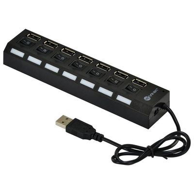 Hub Usb 2.0 7 Portas Com Cabo Huv-40
