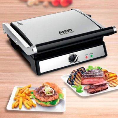 Grill Arno Super Grill 1200w Inox GC122DB1 110V