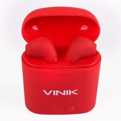 Fone De Ouvido Bluetooth Easy W1+ Tws Vermelho