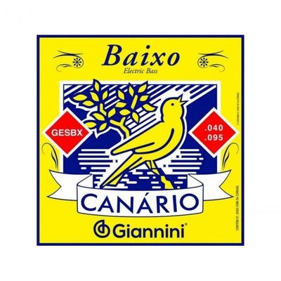 Encordoamento Contrabaixo 4 Cordas .040 Giannini