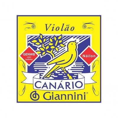 Corda Violão Giannini Nylon Canário Bolinha