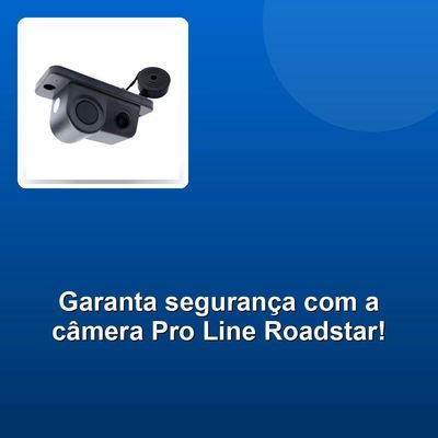 Câmera De Ré Com Sensor Roadstar Rs-231br Sc Pro Line