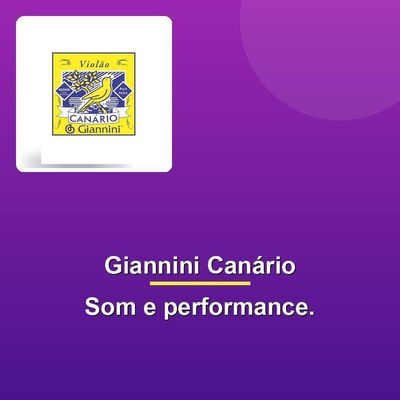 Corda Aço Giannini Canário 6ª Violão Bolinha