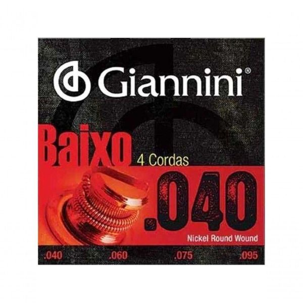 Corda Giannini Contrabaixo 0.040 Leve