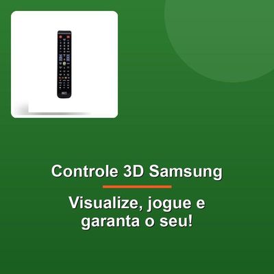 Controle Remoto Samsung Smart3d Futebol Aa59-0