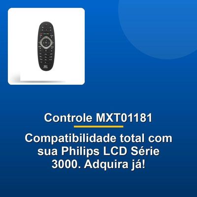 Controle Remoto Mxt01181 Tv Philips Lcd Serie3000