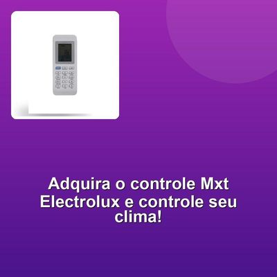 Controle Remoto Mxt Electrolux Ti-vi-bi