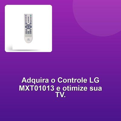 Controle Remoto Mxt01013 Lg