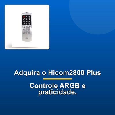 Controle Remoto Hicom2800 Plus Mxt0807