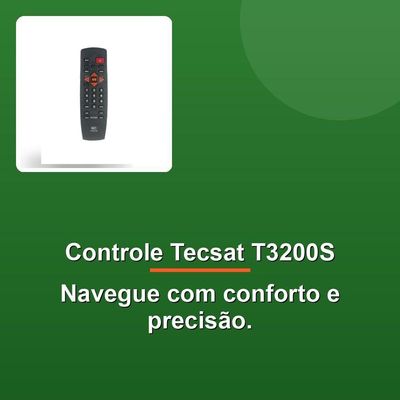 Controle Remoto Tecsat T3200s Mxt0866