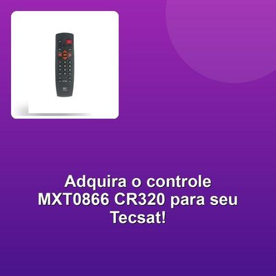 Controle Remoto Tecsat T3200s Mxt0866