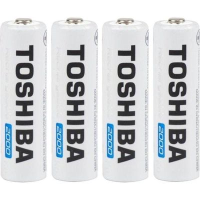 Carregador De Pilha Usb Toshiba 4 Pilhas Aa