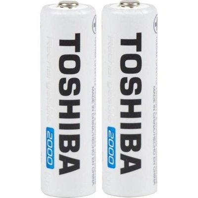 Carregador De Pilha Usb Toshiba 2 Pilhas Aa