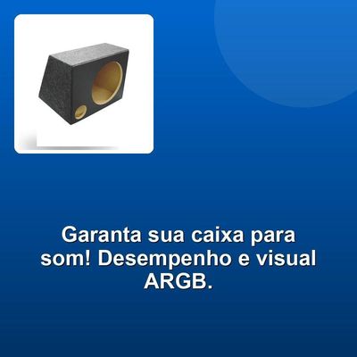 Caixa Vazia Para1 Alto Falante 12" 1 Duto 3" Acarpetada