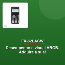 Calculadora Científica Casio Fx-82lacw Classwiz Preta