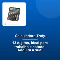 Calculadora Mesa Truly 836b-12 12 Dígitos