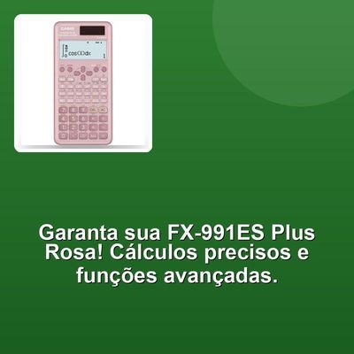 Calculadora Científica Casio Fx-991es Plus 2bu Rosa