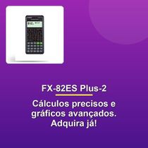 Calculadora Científica Casio Fx-82es Plus-2 Preta