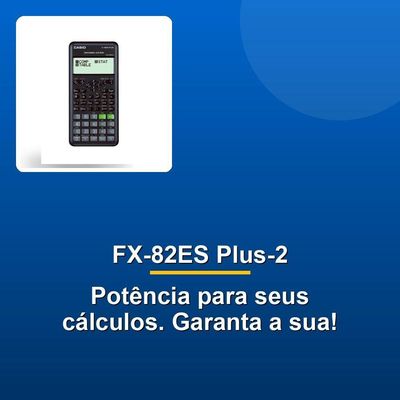 Calculadora Científica Casio Fx-82es Plus-2 Preta