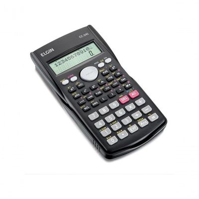 Calculadora Científica 240 Funções Cc240 Preta