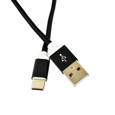 Cabo Usb Evus C-055 Fast Charge Tipo C Preto 1.0m