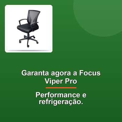 Cadeira De Escritório Focus Viper Pro Office Vo457