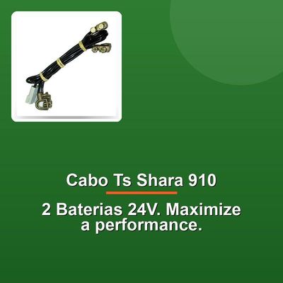Cabo Ts Shara 910 Para 2 Baterias Externas 24v
