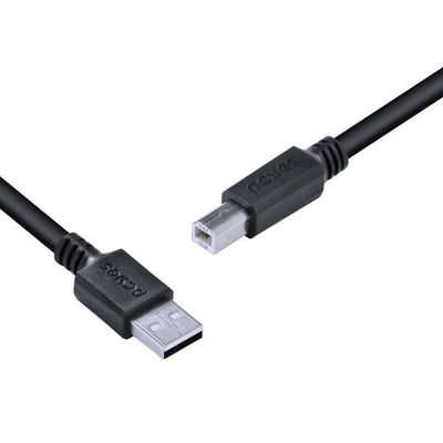Cabo Usb 2.0 A Macho × Usb B Macho 3m