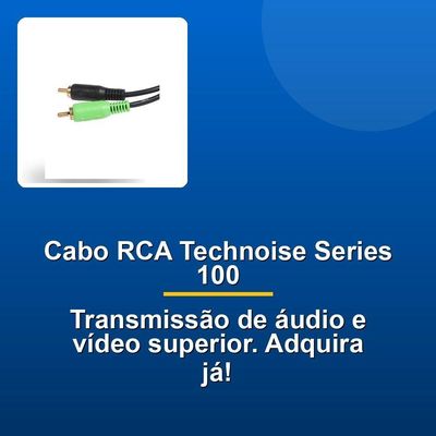 Cabo Rca Technoise Series 100 4mm Pvc - 5m