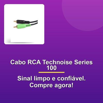 Cabo Rca Technoise Series 100 4mm Pvc - 5m
