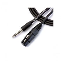 Cabo Microfone Ninja Hg 0,20mm P10-xlr 25ft Preto